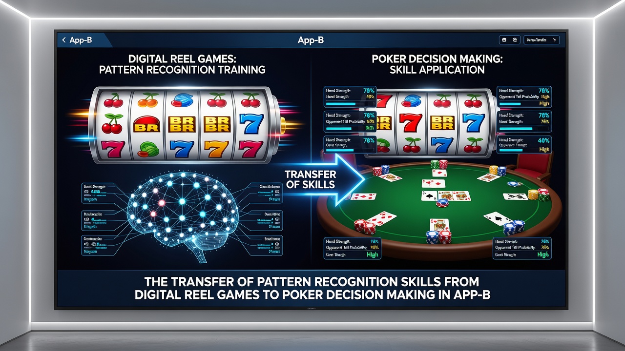 Analyse von Entscheidungsmustern beim Übergang von Walzenspielen zu Poker-Apps